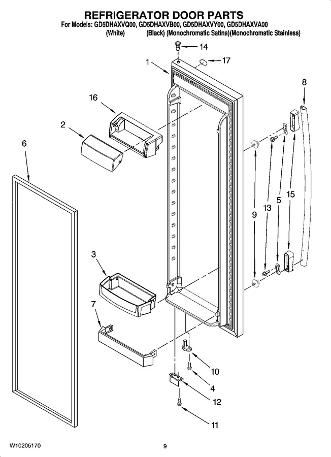Diagram for GD5DHAXVY00