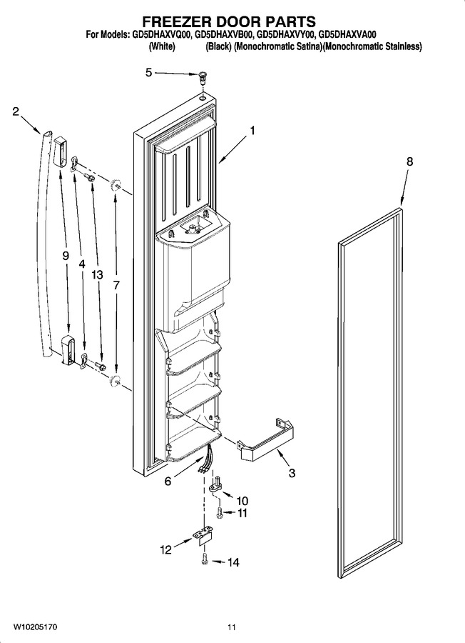 Diagram for GD5DHAXVY00