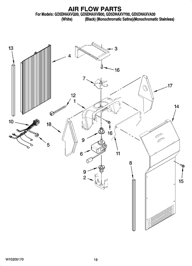 Diagram for GD5DHAXVA00