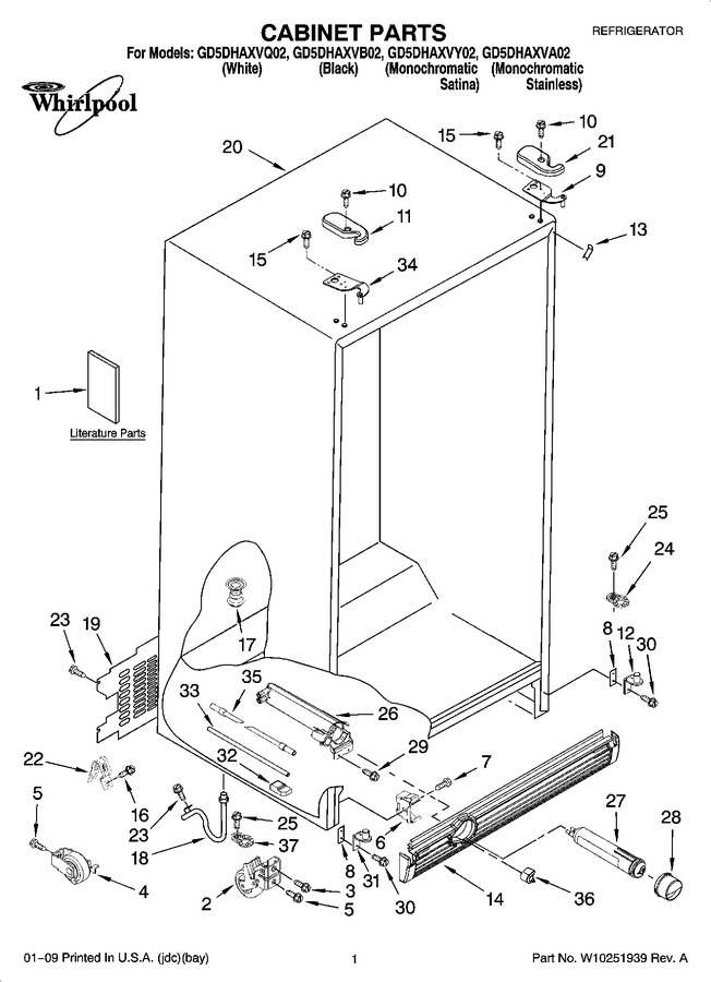 Diagram for GD5DHAXVY02