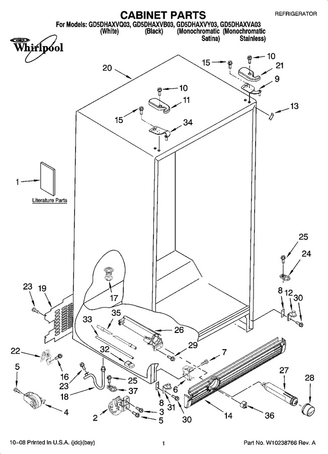 Diagram for GD5DHAXVA03