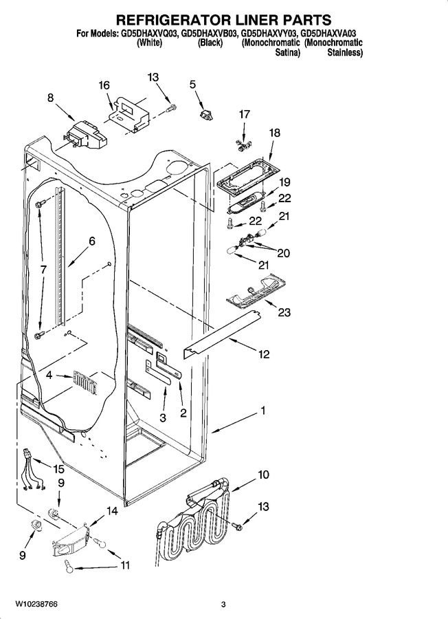 Diagram for GD5DHAXVA03