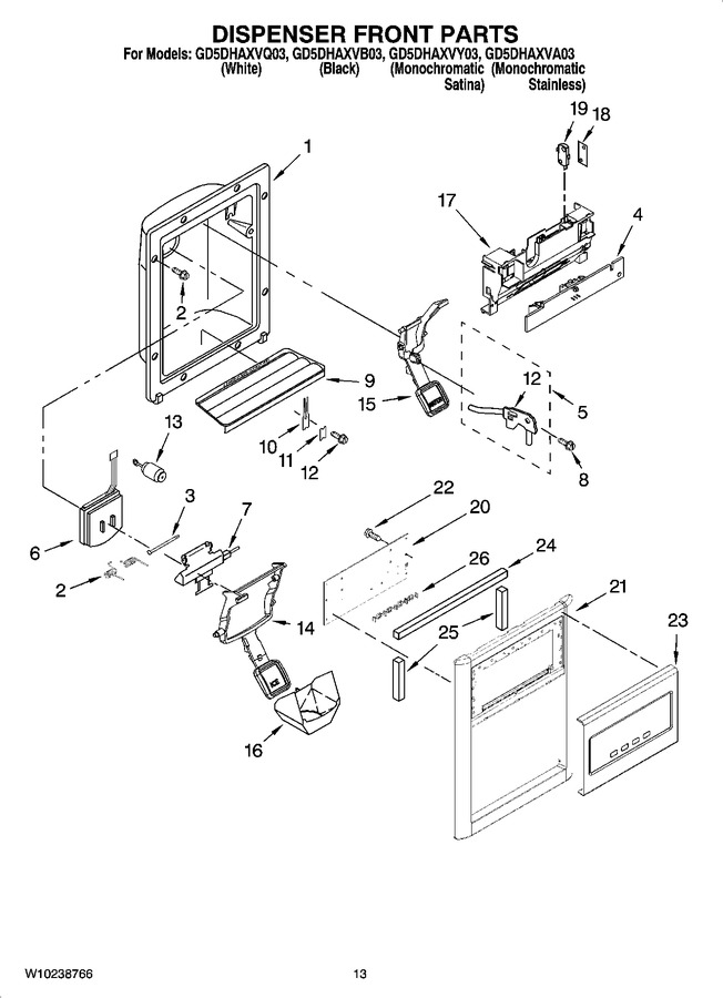 Diagram for GD5DHAXVA03