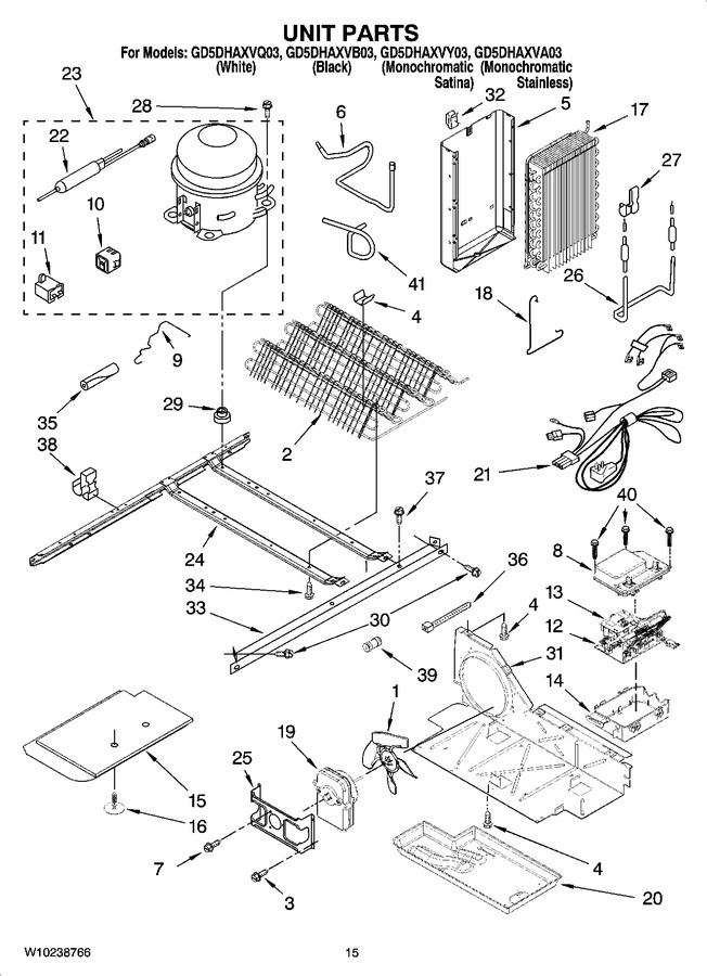 Diagram for GD5DHAXVA03