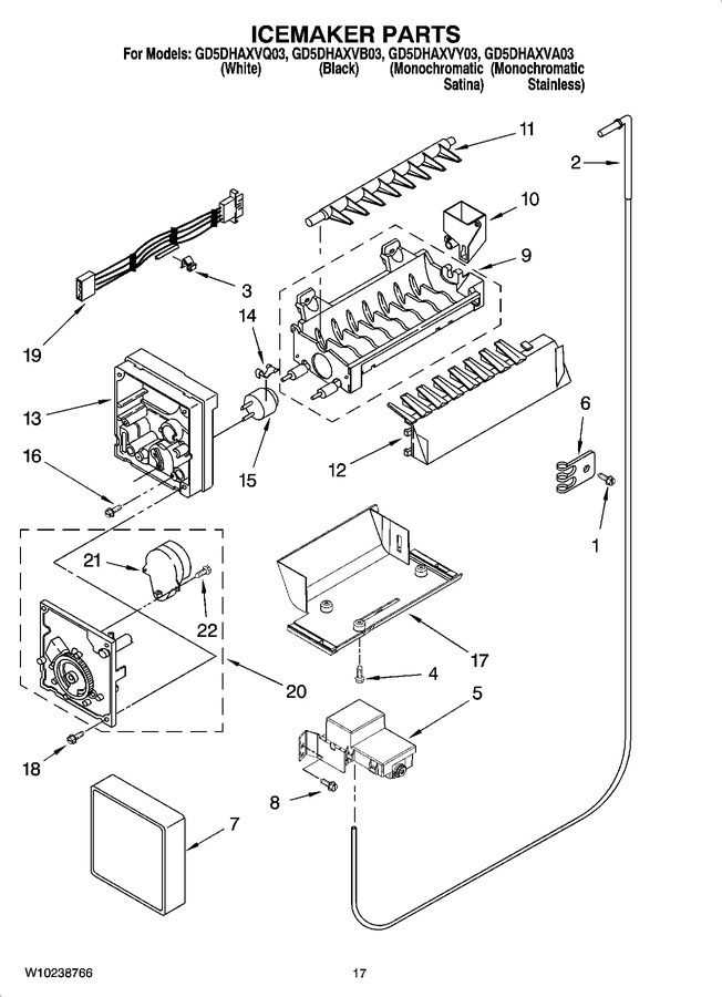 Diagram for GD5DHAXVA03