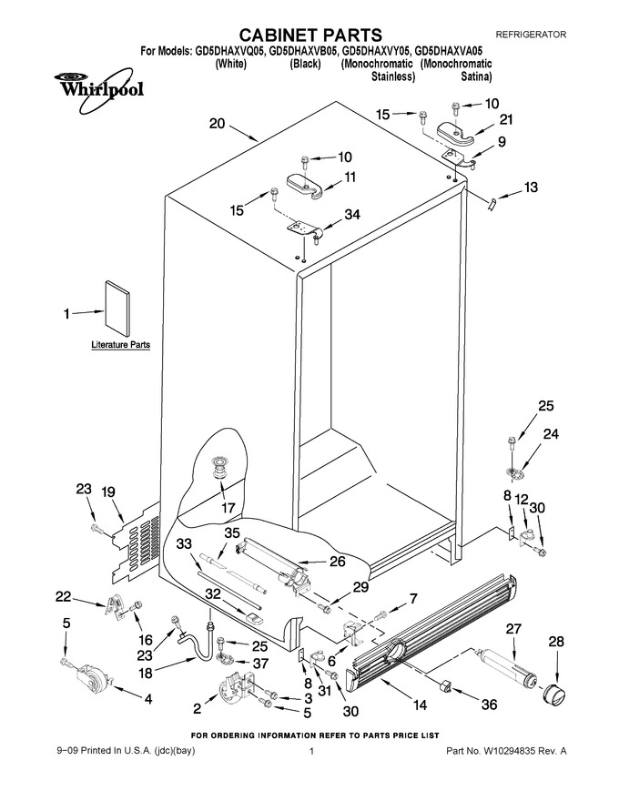 Diagram for GD5DHAXVB05