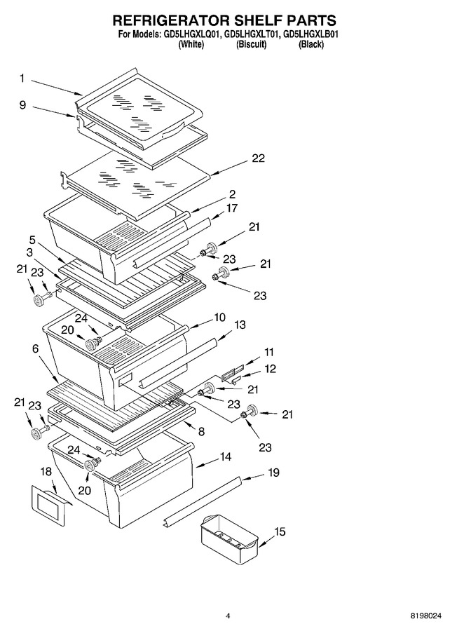Diagram for GD5LHGXLB01