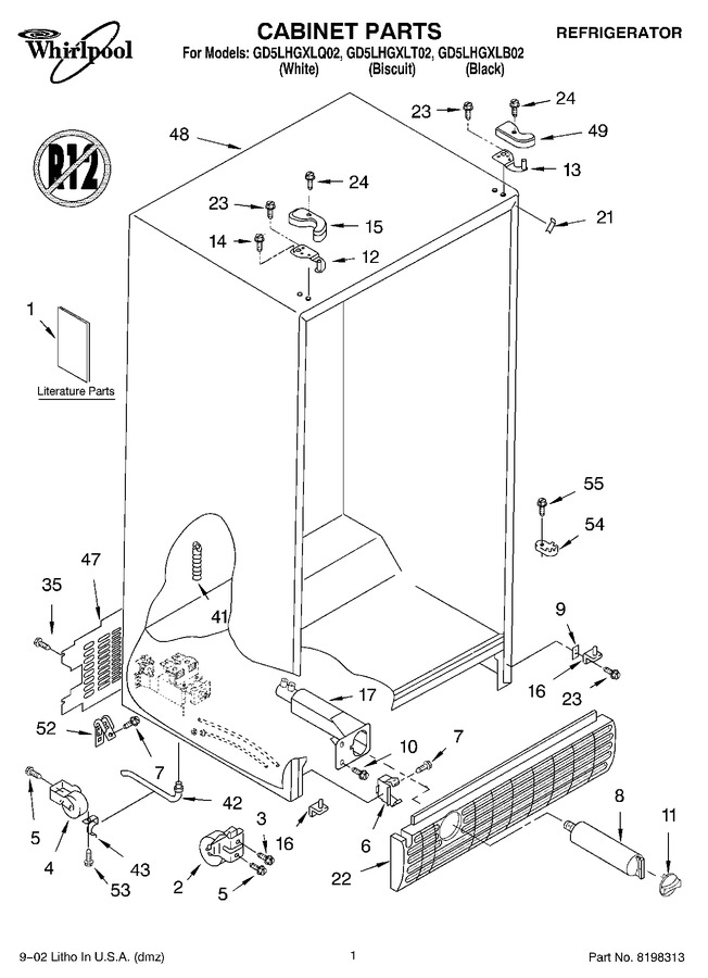 Diagram for GD5LHGXLQ02