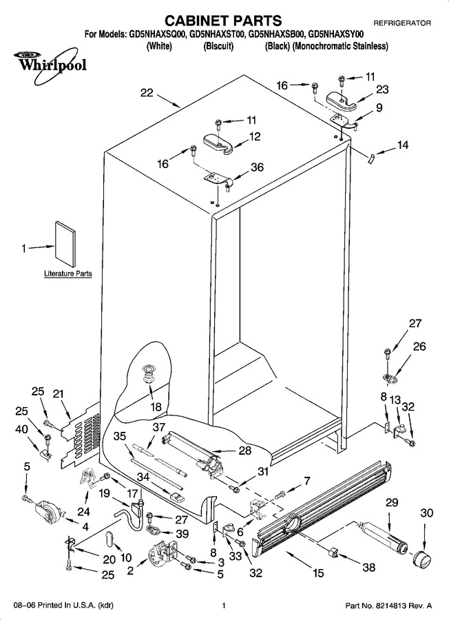 Diagram for GD5NHAXSY00