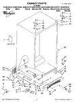 Diagram for 01 - Cabinet Parts