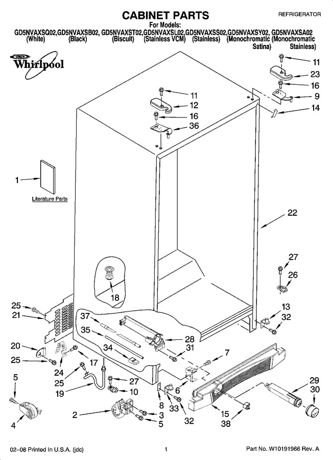Diagram for GD5NVAXSY02