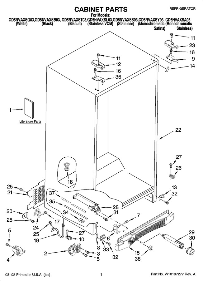 Diagram for GD5NVAXSL03