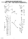 Diagram for 05 - Motor And Ice Container Parts