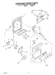 Diagram for 08 - Dispenser Front Parts