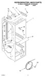 Diagram for 02 - Refrigerator Liner Parts
