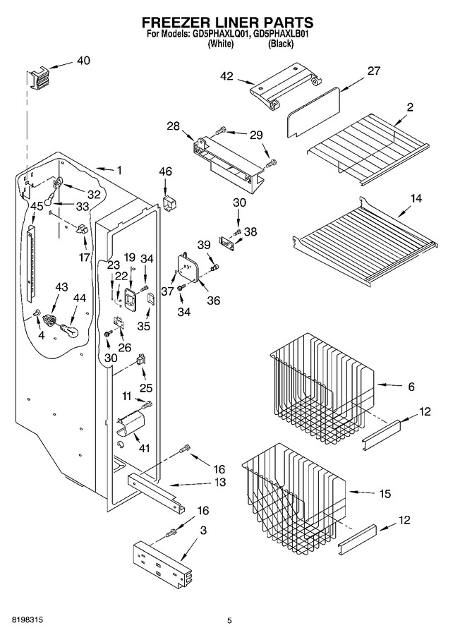 Diagram for GD5PHAXLQ01