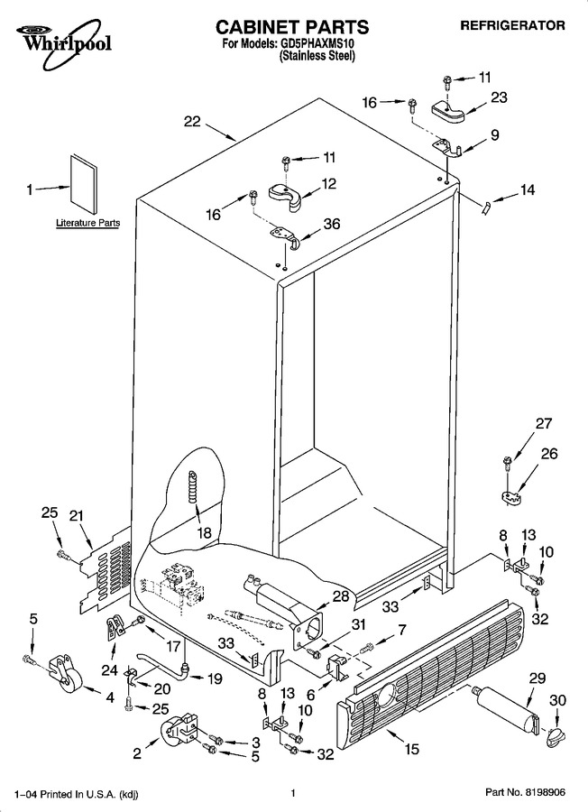 Diagram for GD5PHAXMS10