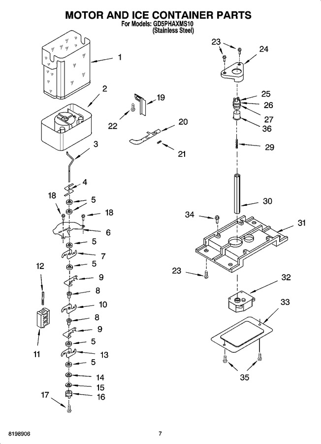 Diagram for GD5PHAXMS10