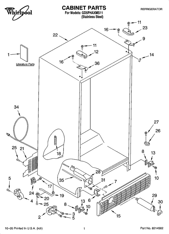 Diagram for GD5PHAXMS11