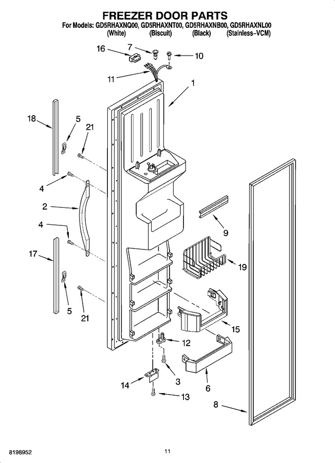 Diagram for GD5RHAXNB00