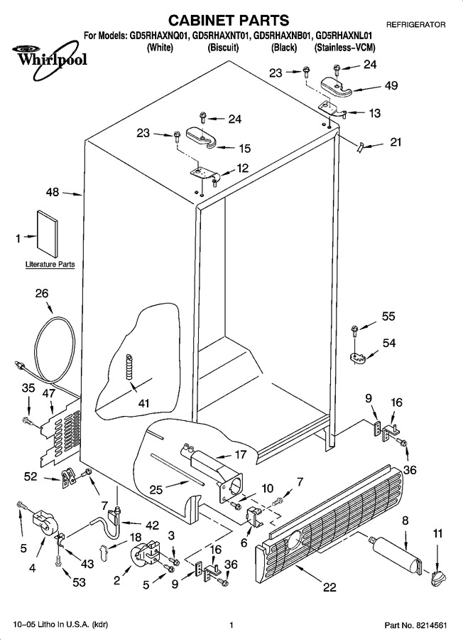 Diagram for GD5RHAXNQ01