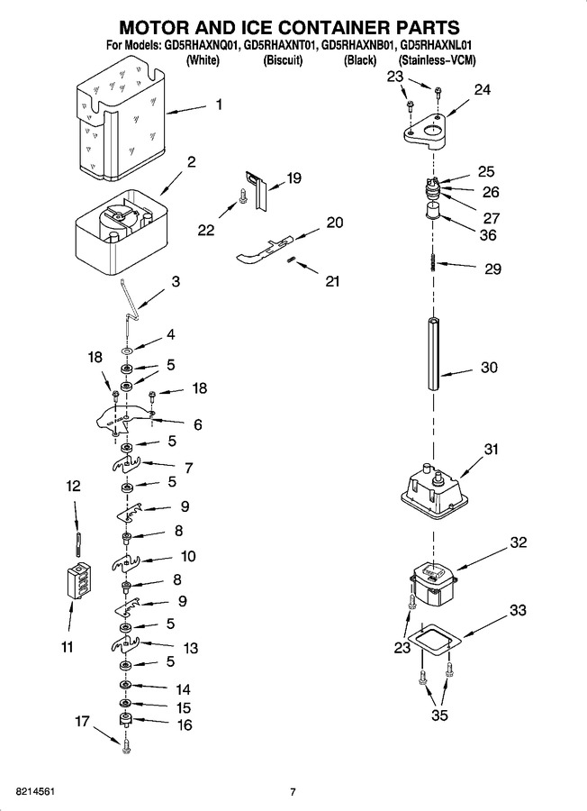 Diagram for GD5RHAXNQ01