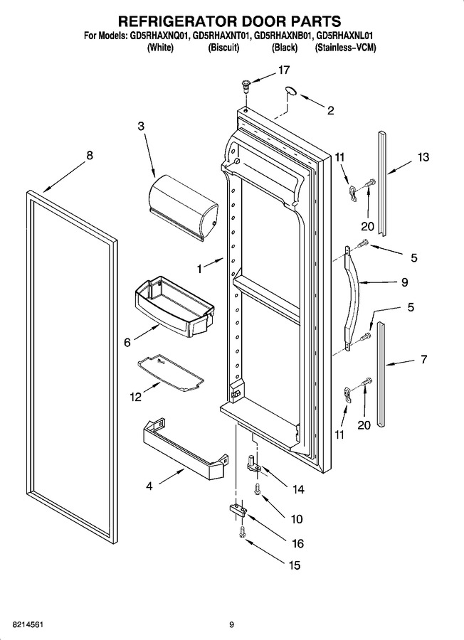 Diagram for GD5RHAXNQ01