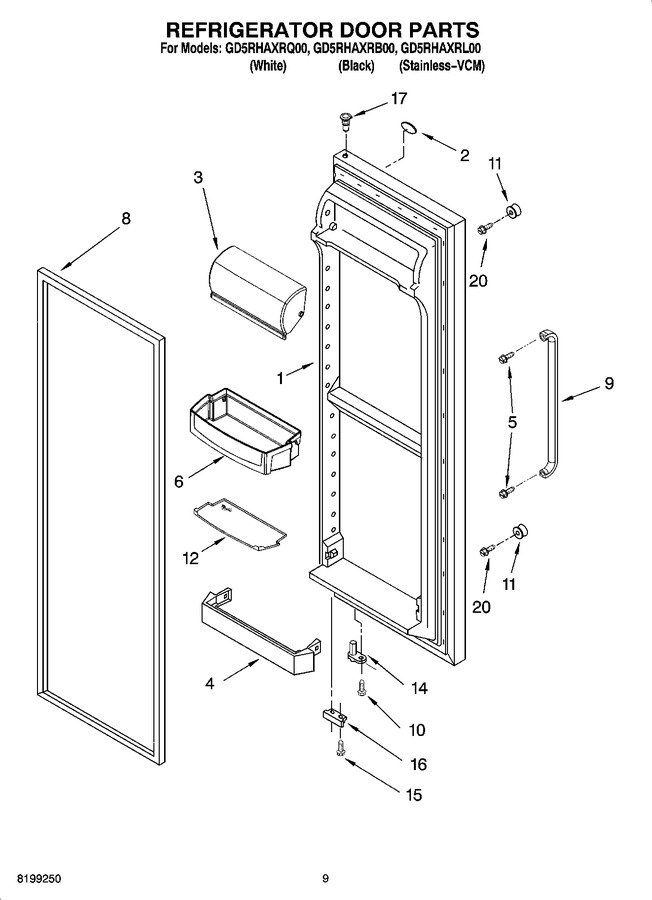Diagram for GD5RHAXRB00