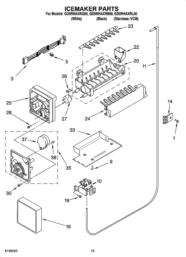 Diagram for GD5RHAXRB00