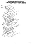 Diagram for 03 - Refrigerator Shelf Parts