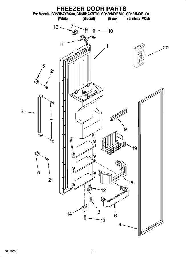 Diagram for GD5RHAXRT00