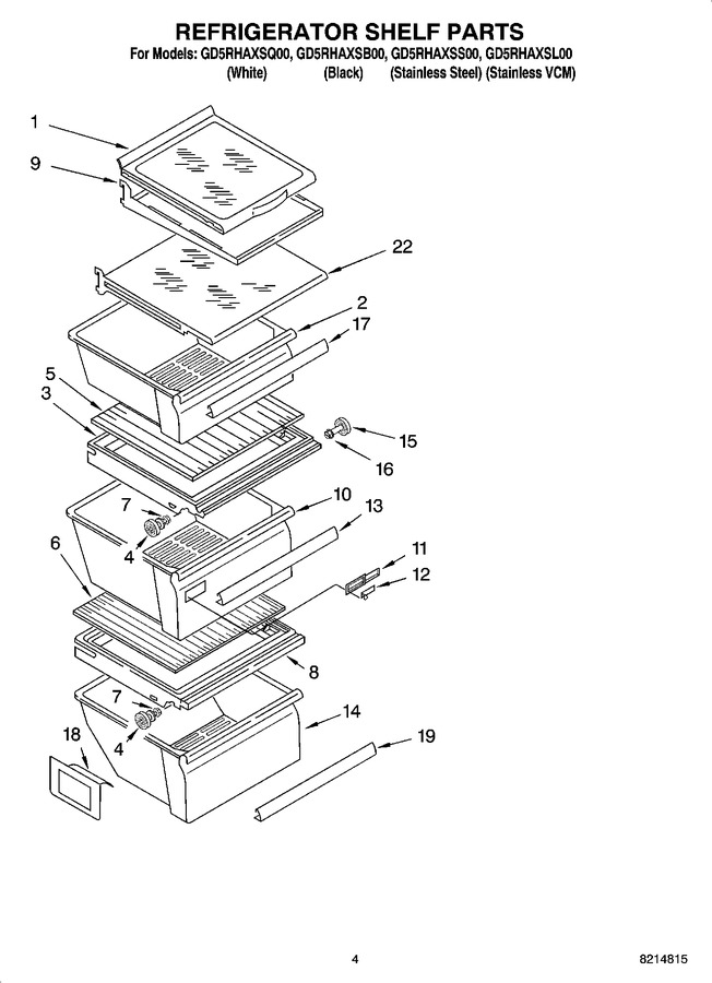 Diagram for GD5RHAXSS00