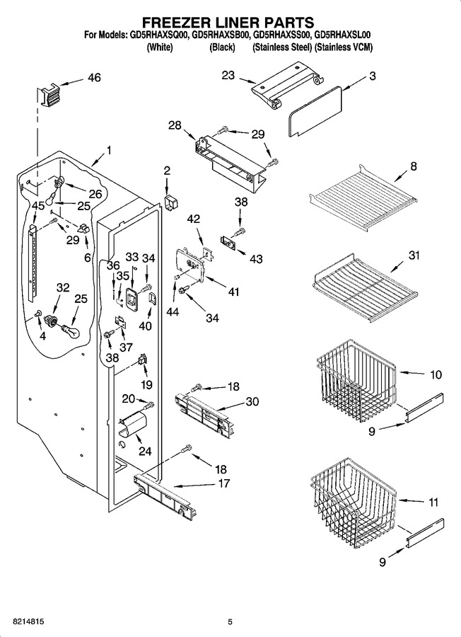 Diagram for GD5RHAXSS00