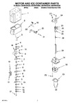 Diagram for 05 - Motor And Ice Container Parts