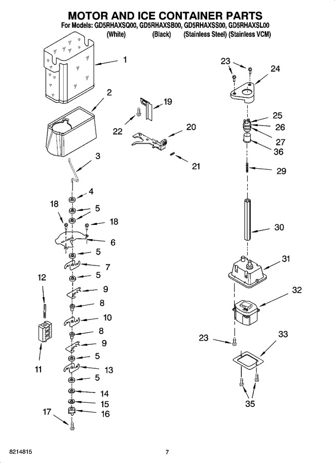 Diagram for GD5RHAXSB00