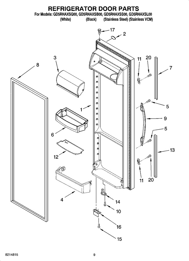 Diagram for GD5RHAXSB00