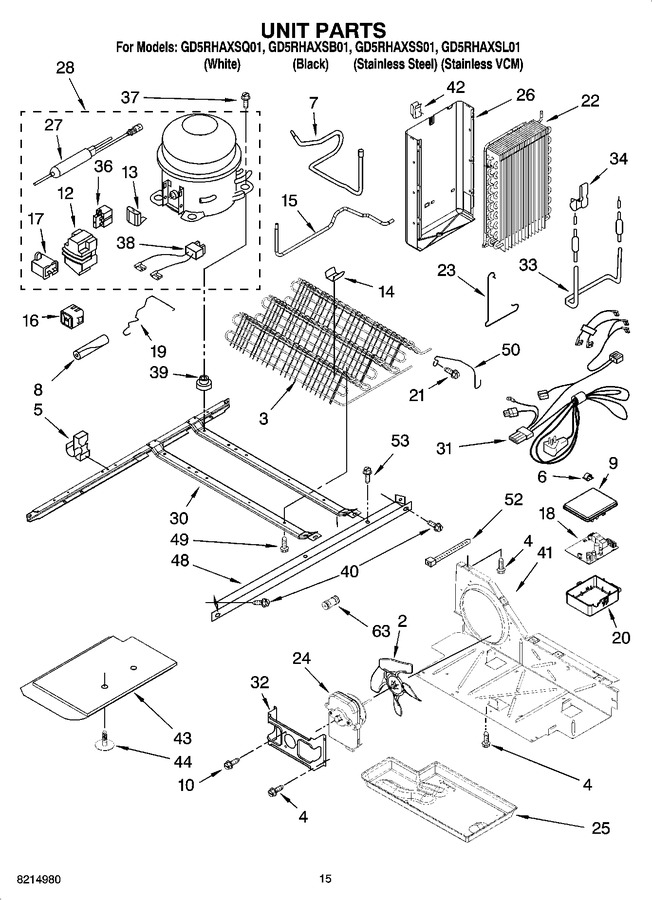 Diagram for GD5RHAXSQ01