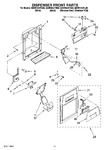 Diagram for 08 - Dispenser Front Parts