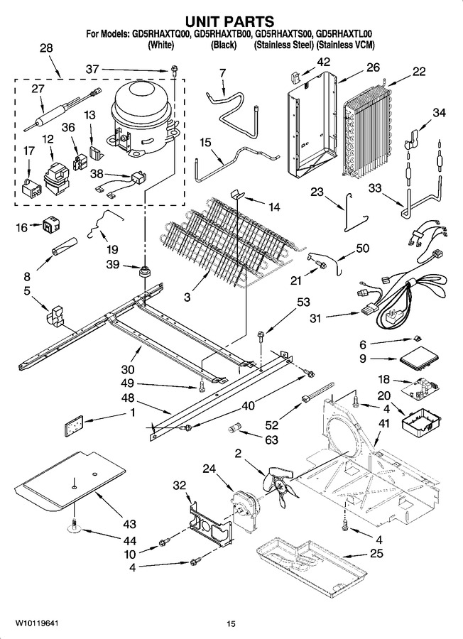 Diagram for GD5RHAXTL00