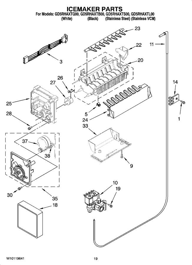 Diagram for GD5RHAXTQ00