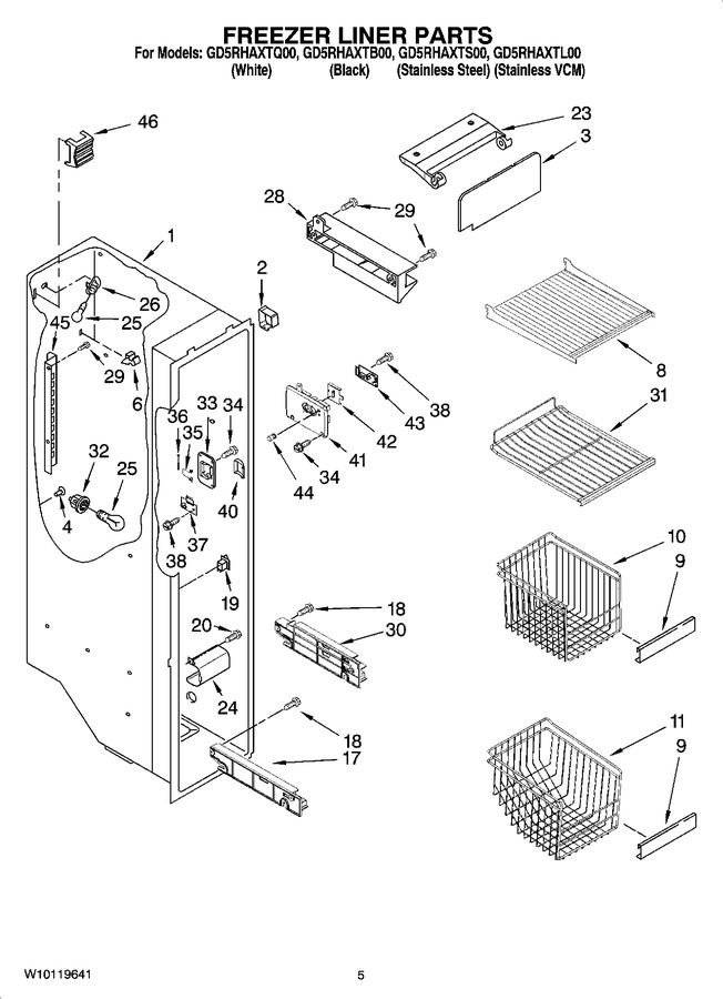 Diagram for GD5RHAXTB00