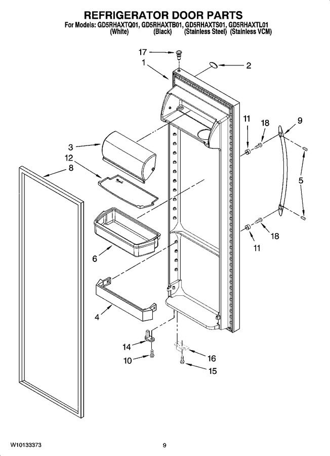 Diagram for GD5RHAXTL01