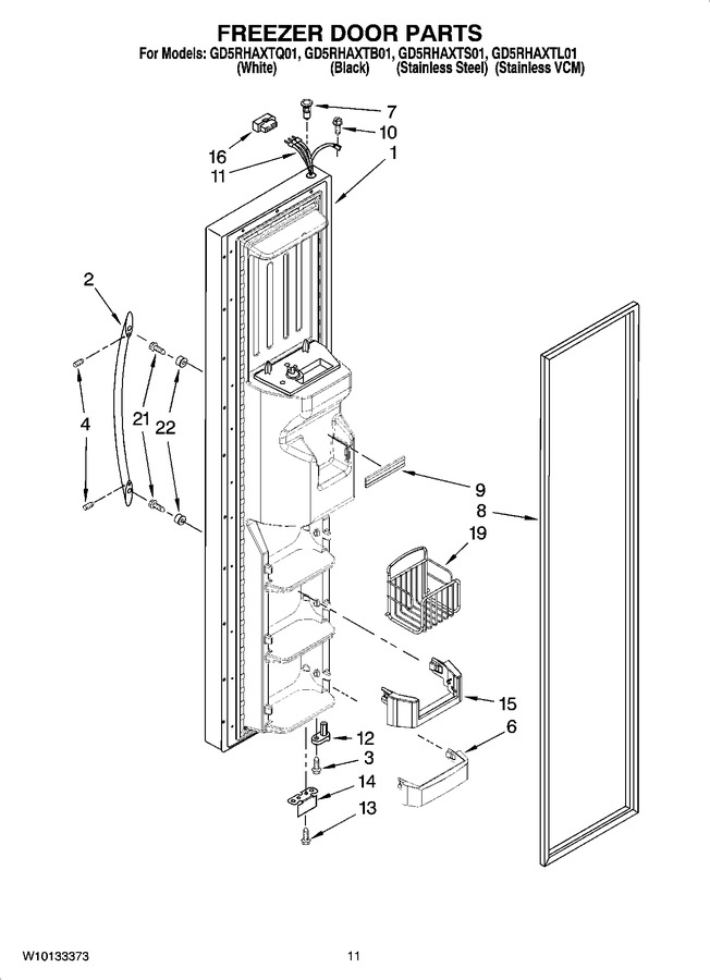 Diagram for GD5RHAXTQ01