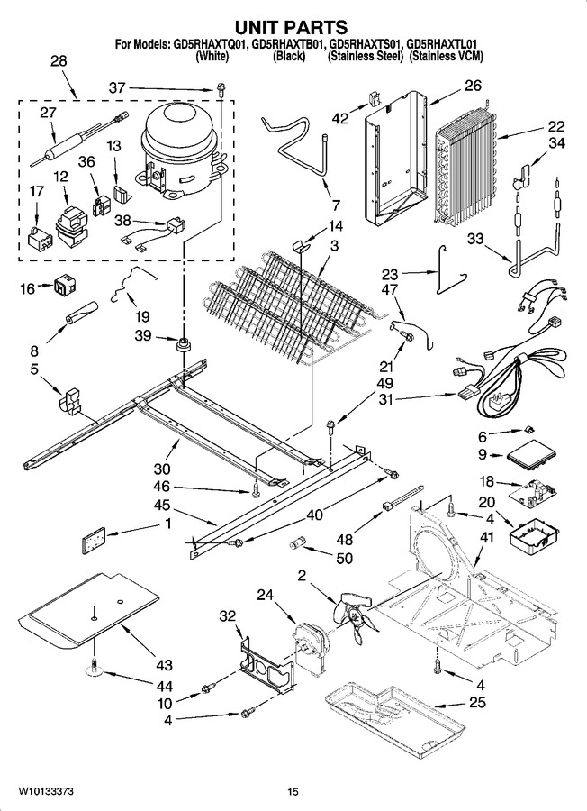 Diagram for GD5RHAXTL01
