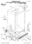 Diagram for 01 - Cabinet Parts