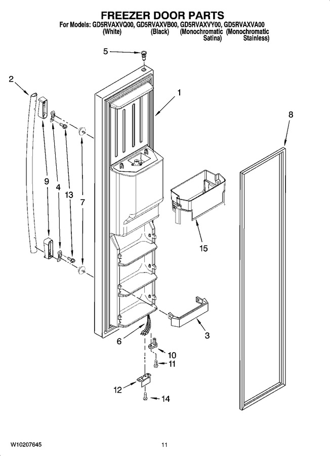 Diagram for GD5RVAXVY00