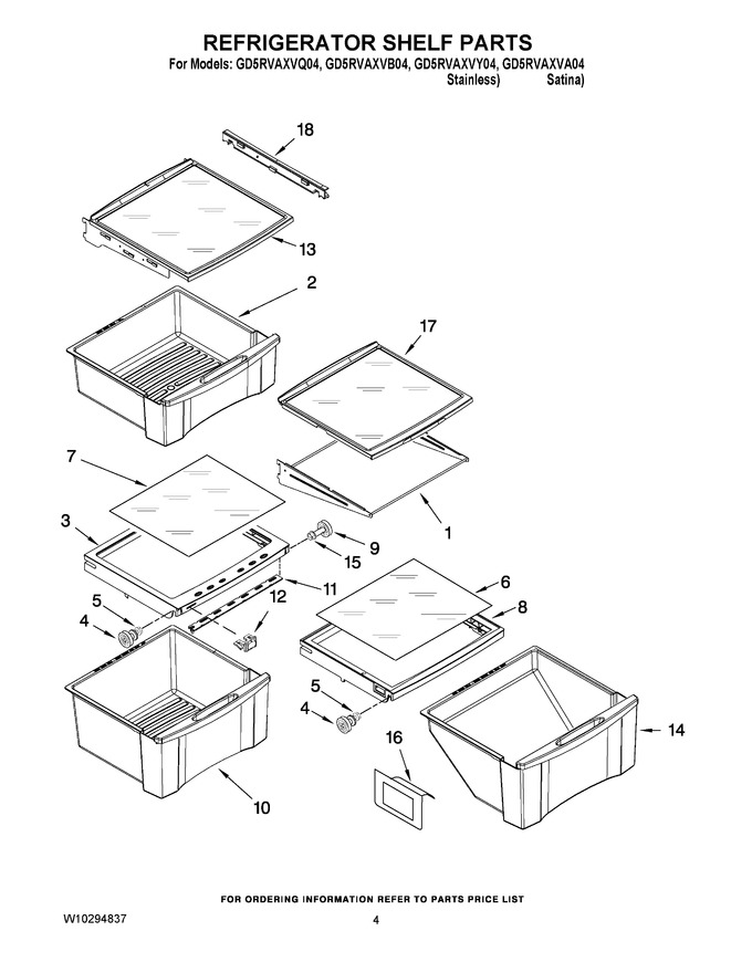 Diagram for GD5RVAXVA04