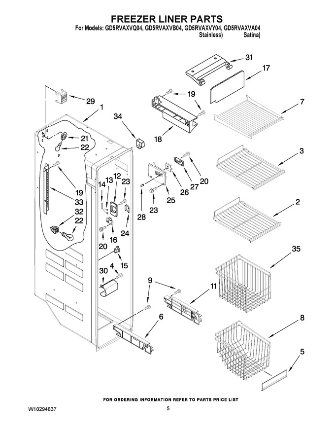 Diagram for GD5RVAXVB04