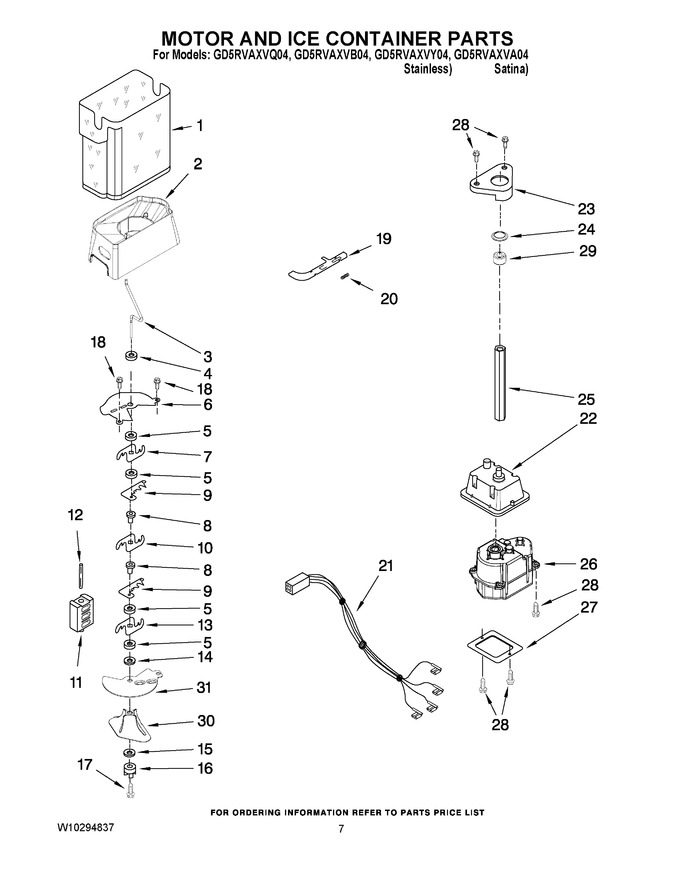 Diagram for GD5RVAXVB04