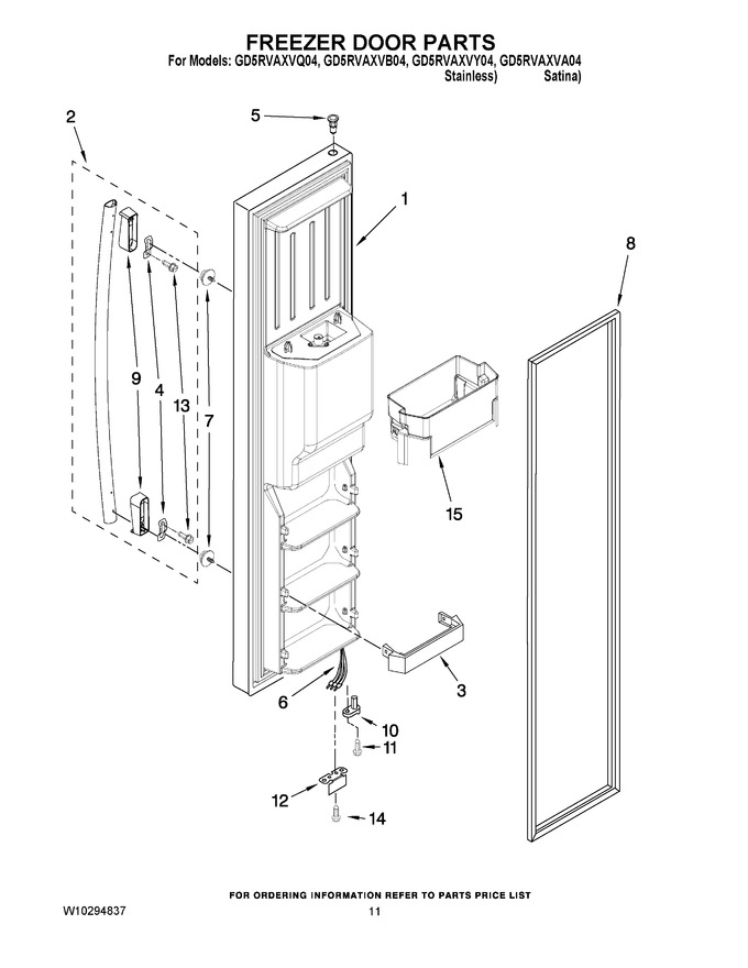 Diagram for GD5RVAXVA04